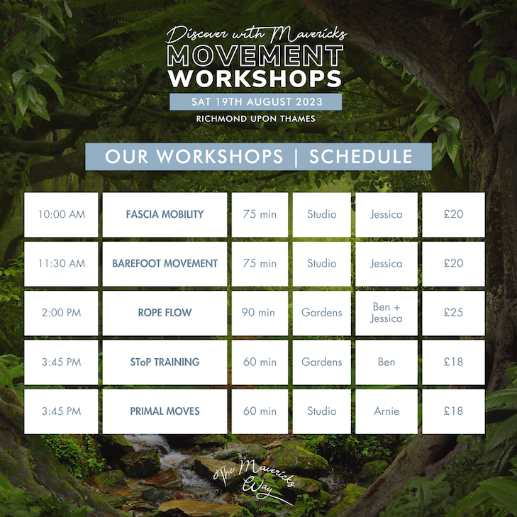 Natural Movement Workshops | TMW Summer Meetup 2023